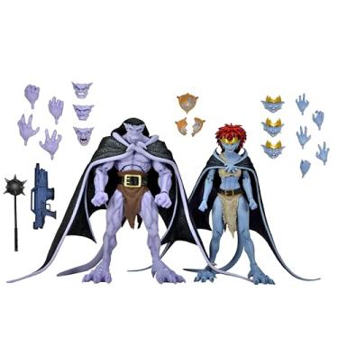 Imagem de NECA Collectible 2-Pack Gargoyles: Vows Ultimate 7" Scale Action Figures - Goliath and Demona