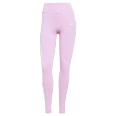 Imagem de adidas Leggings de comprimento total Optime com 3 listras