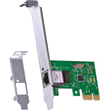 Imagem de Placa de Rede 10/100/1000 PCI-E PRV1000E com Suporte LOW Profile