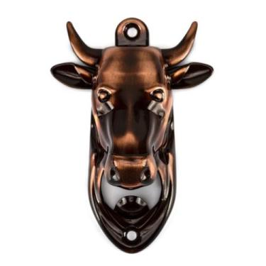 Imagem de Kit 20 Abridor de Garrafa Cabeça de Boi Metal Decoração - Metallica Ac