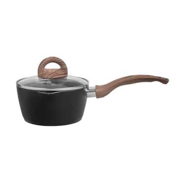 Imagem de Panela com Tampa Indução Tognana Jungle Black, 16 cm, Preto