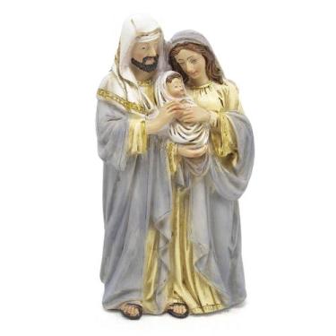 Imagem de Imagem Sagrada Familia Importada Resina 13 cm - Amém Decoração Religio
