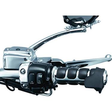 Imagem de Kuryakyn Acessório para guidão de motocicleta 6251: Acelerador universal para motocicletas com acelerador de aderência torcida, preto, pacote com 1