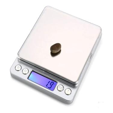 Imagem de Mini Balança Digital De Bolso 0,1G - 1Kg Alta Precisão