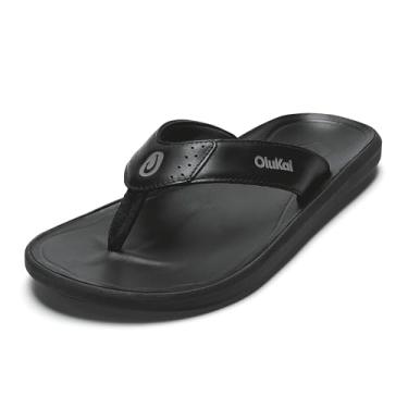 Imagem de OLUKAI Chinelo masculino Pili, Pedra vulcânica/pedra vulcânica, 45