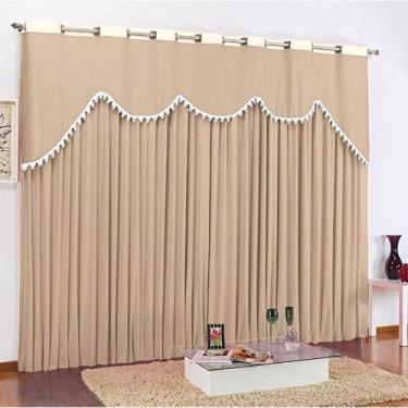 Imagem de Cortina Maya Varão Tecido Malha Gel 3,00 X 2,50 Metros Alt - Maravilha