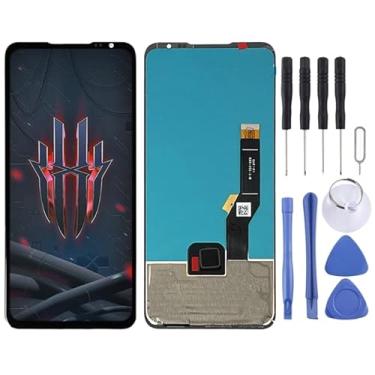 Imagem de Peças de reparo para substituição de telefones celulares Tela LCD AMOLED para ZTE NUBIA RED MAGIC 6S PRO NX669S com Montagem Full