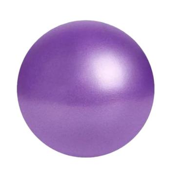 Imagem de JUFANGFIN Bola de exercícios de Pilates de 22 cm para ioga, barra, fitness e fisioterapia, mini bola de equilíbrio para exercícios em casa (roxa)