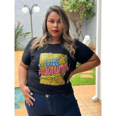 Imagem de T-Shirt Malha Personagem Para Gordinhas Do G1 ao G3 - Wild, Laranja, G