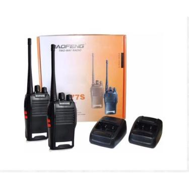 Imagem de Kit 2unidades Radio Baofeng Bf-777s Interno Externo Novidade - PowerLi