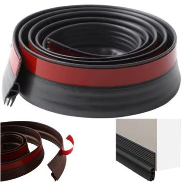 Imagem de Veda Fresta Protetor Porta Janela Fita Adesiva Pó Insetos - NilosDecor