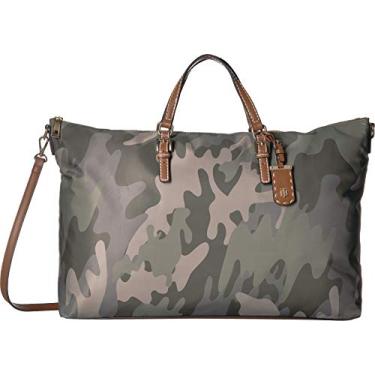 Imagem de Tommy Hilfiger Bolsa feminina Julia Weekender, Verde, One Size