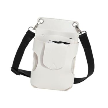 Imagem de OIIBWQ Bolsa para Tesouras de Cabeleireiro, Bolsa para Tesouras de Barbeiro, Bolsa de Cosmetologia, Pochete de Barbeiro para Homens E Mulheres, Acessórios de, Branco