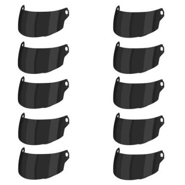 Imagem de Kit 10 Viseiras Pro Tork Stealth (Modelo Novo), FUME, 10 UNIDADES