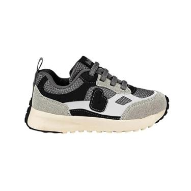 Imagem de Tênis Infantil Bibi 123600/6/7/8 (Grafite/Branco/Preto 1236008, BR, Criança de 9 a 12 anos, Numérico, 32)