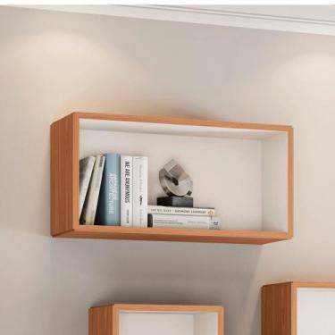 Imagem de Nicho Decorativo Retangular 33x66cm 100% MDF TB156 Dalla Costa, Freijó