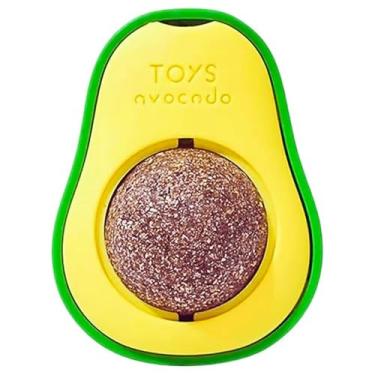 Imagem de Abacate De Brinquedo Para Gatos Com Catnip Erva Gato Natural