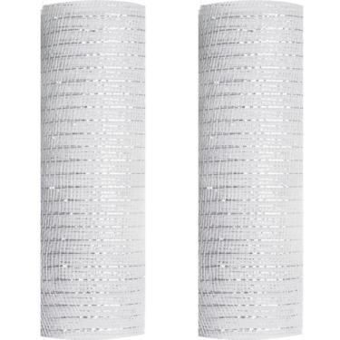 Imagem de Fita de malha de folha metálica ESINO de 2 rolos 26 cm x 9 m branca