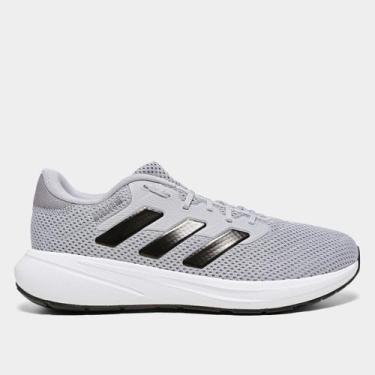 Imagem de Tênis Adidas Response Runner, Cinza, Preto, 40