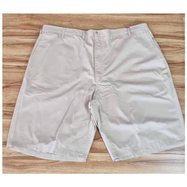 Imagem de Bermuda Masculina Sarja Plus Size Louys Jordan 1/2 Elástico