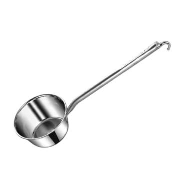 Imagem de KiBcsLic Concha/Punheta de aço Inoxidável Fácil de Limpar, Colher/Colher para Óleo para Uso na Cozinha, Banheiro, Regar Flores e Hortaliças, L