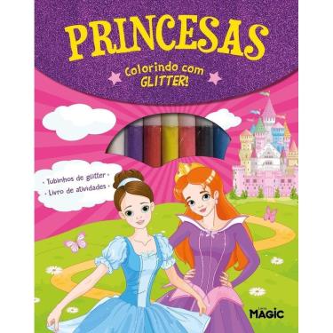 Imagem de Princesas - Colorindo Com Glitter