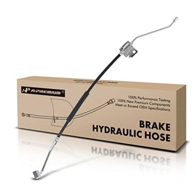 Imagem de A-Premium Mangueira hidráulica de freio lateral do motorista traseiro compatível com modelos Ford selecionados - F-550 Super Duty 1999 2000 2001 2002 2003 2004 - Substituição # F81Z2268DA