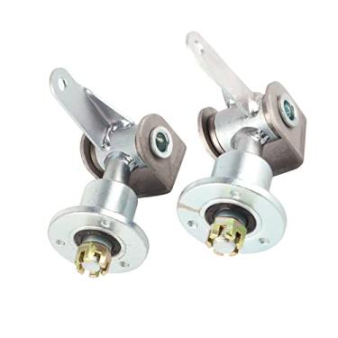 Imagem de Naroote Conjunto de Direção Segura da Flange do Rolamento do Cubo da Roda Dianteira para Pneus de 5 Polegadas Go Kart ATV Quad Bike, Rodas Esquerda/direita