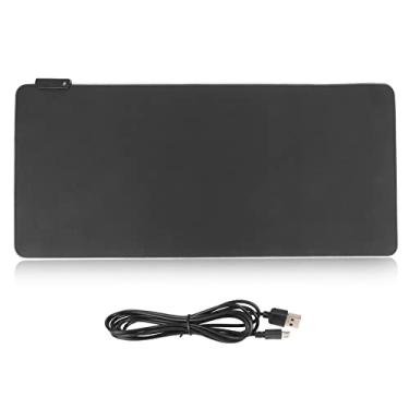 Imagem de Naroote Mouse Pad Rgb Grande Com 12 Efeitos de Iluminação Rgb, 400x900x4mm, Mousepad Dobrável para Jogos, Teclado para Computador, Mesa de Jogos, Escritório