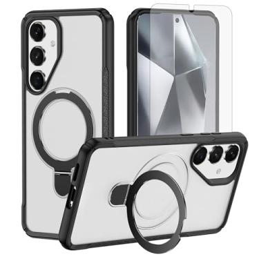Imagem de Asuwish Compatível com capa de telefone S25/S24 JS US Matte Clear