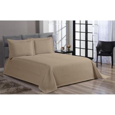 Imagem de Cobre Leito Colcha Piquet Liso Solteiro 2 Peçs Preço