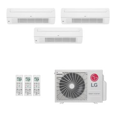 Imagem de Ar-Condicionado Multi Split Inverter LG 24.000 (1x Evap Cassete 1 Via 7.000 + 2x Evap Cassete 1 Via 9.000) Só Frio 220V