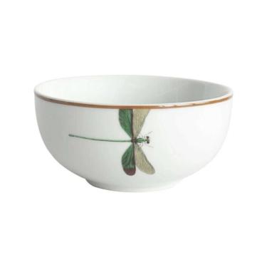 Imagem de Porcelana Bowl Libélula Sobremesas Doce Café Da Manhã 250ml