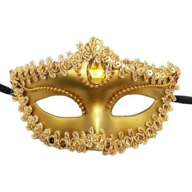 Imagem de Mask Gold Kids Party Cosplay e adereços de fantasia de Halloween - yiw