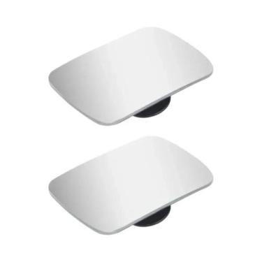 Imagem de Espelho Retrovisor Convexo HD Ajustável 360 Graus, Espelho Auxiliar De