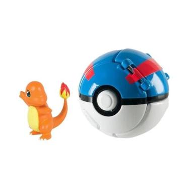 Imagem de Figuras De Ação Do Anime Pokémon, Pokeball, Pikachu, Charizard, Piplup