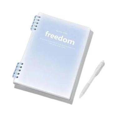 Imagem de Caderno A5 Destacável De Folhas Soltas Para Estudantes Universitários,