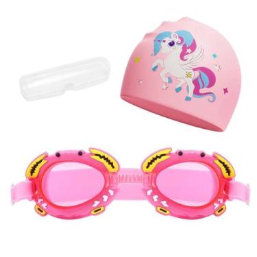Imagem de Óculos Natação Piscina Infantil Crianças Hero Band B1, Rosa unicórnio