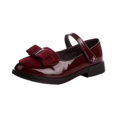 Imagem de Sapatos Infantis Estilo Britânico Elegante Para Meninas, Sapatilhas Pr