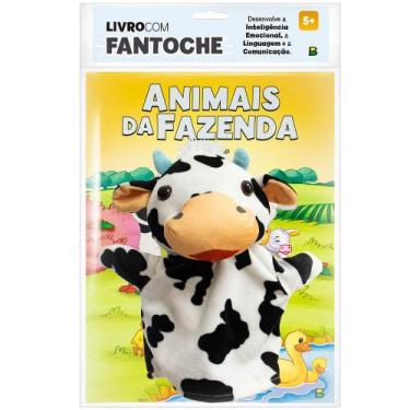 Imagem de Livro - Livro com Fantoche: Animais da Fazenda