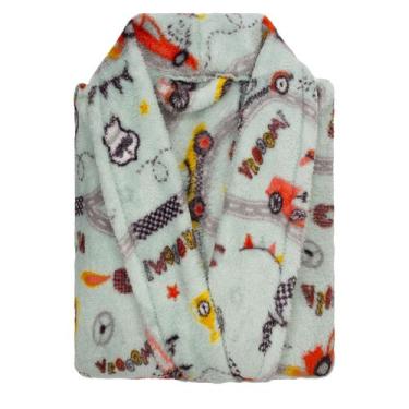Imagem de Roupão Infantil Microfibra P M G Extra Macio Unissex - - CAMESA