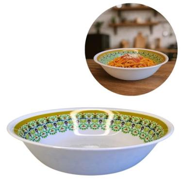 Imagem de 6 Tigelas Bowl Cumbuca De Melamina Decorada 850ml Resturantes - Fx