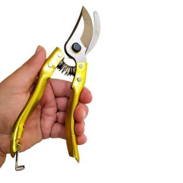 Imagem de Tesoura De Poda Jardinagem 8" Sk-5 Com Mola Em Metal - IDEA+PRO