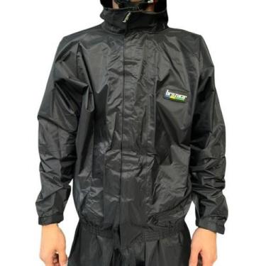 Imagem de Capa de chuva Brazuca Nylon Impermeavel Tamanho:PCor:Preto, P, Preto