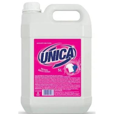 Imagem de Alvejante sem cloro para roupas brancas e coloridas 5l - Unica