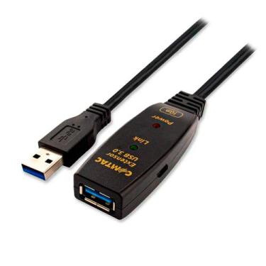 Imagem de Cabo Extensor, Comtac, USB 3.0, 20mt, Preto - 28129376
