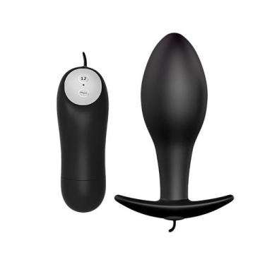 Imagem de Plug anal vibratório - redondo - stimulation - SEXY IMPORT, Preto