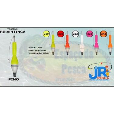 Imagem de Boia torpedo - pirapitinga jr pesca, Rosa