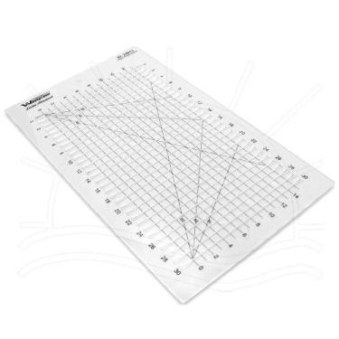 Imagem de Régua para Patchwork Desdren Linha Criative Horizontal - 15x30cm - Mac