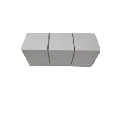 Imagem de Arandela AR-256/14A Aluminio Branco Facho Para Cima E Para Baixo 7,5x14CM Para 1 G-9 Belly Lustre